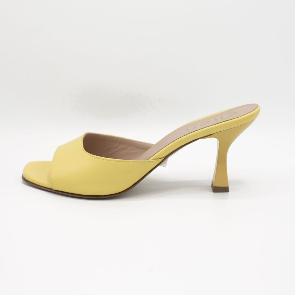 Mules donna giallo