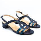 Sandalo donna blu