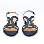 Sandalo donna blu