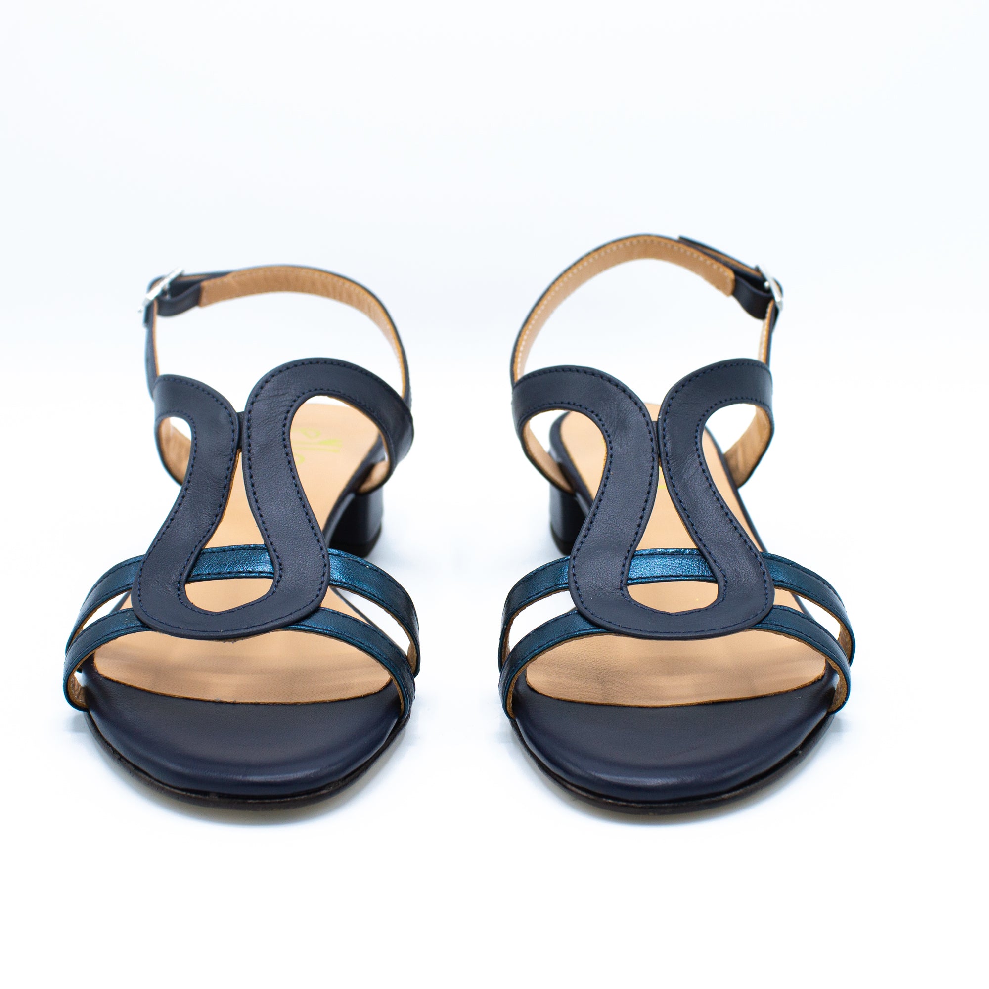 Sandalo donna blu
