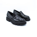 Mocassino donna in naplak nero