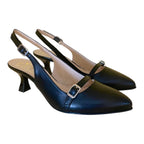 Slingback donna nero