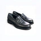 Mocassino donna in pelle nero