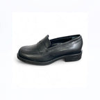 Mocassino donna in pelle nero