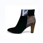 Stivaletto donna nero e grigio