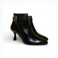 Stivaletto donna in pelle nero