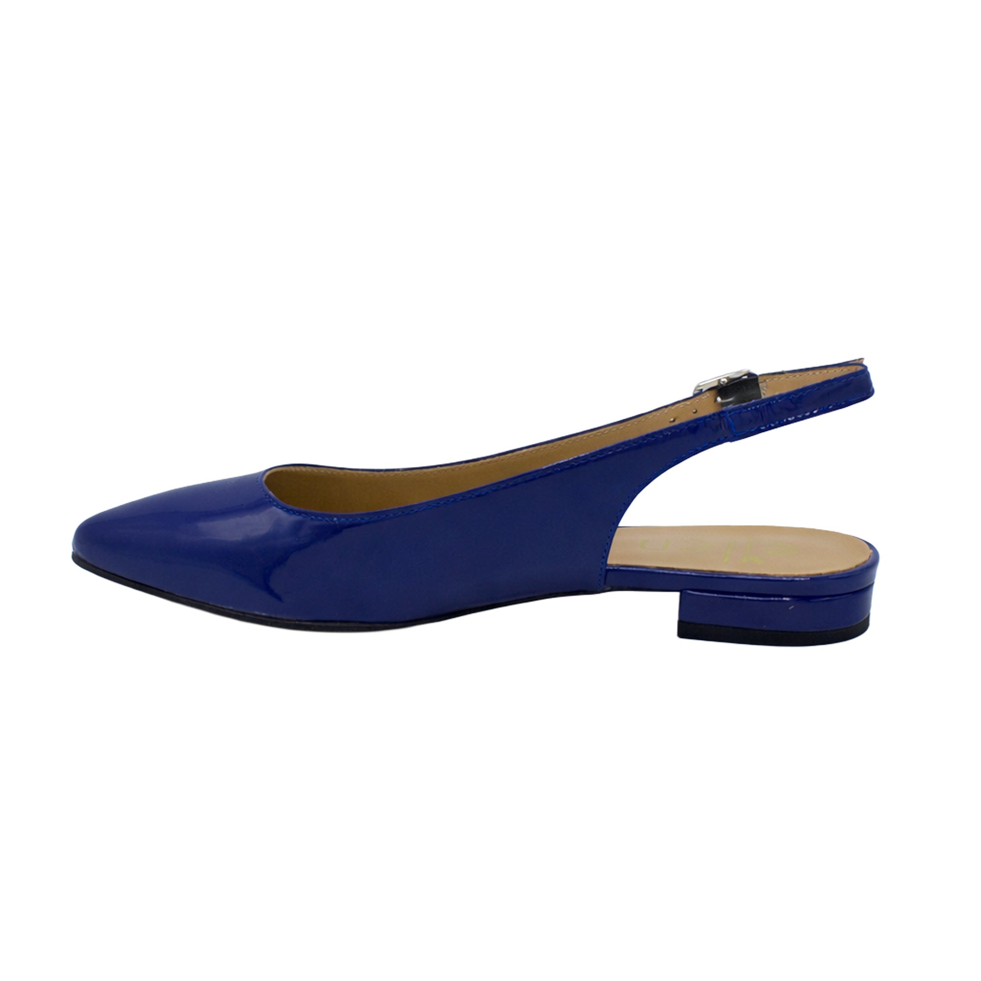 Slingback donna blu elettrico