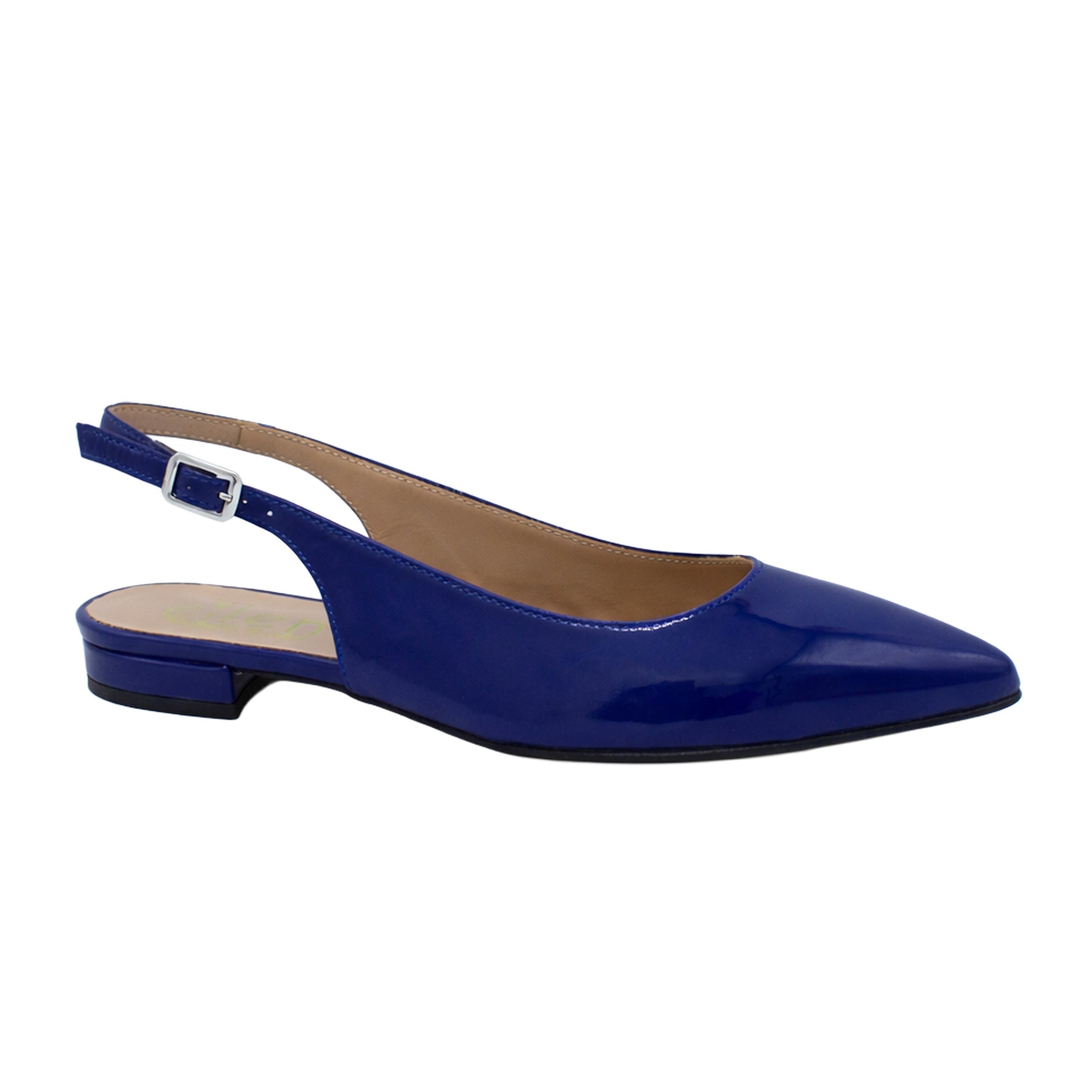 Slingback donna blu elettrico