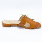 Ciabattina H in pelle