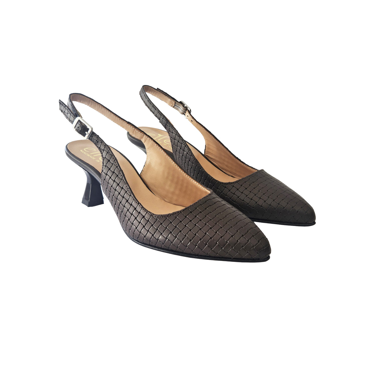 Slingback donna cioccolato