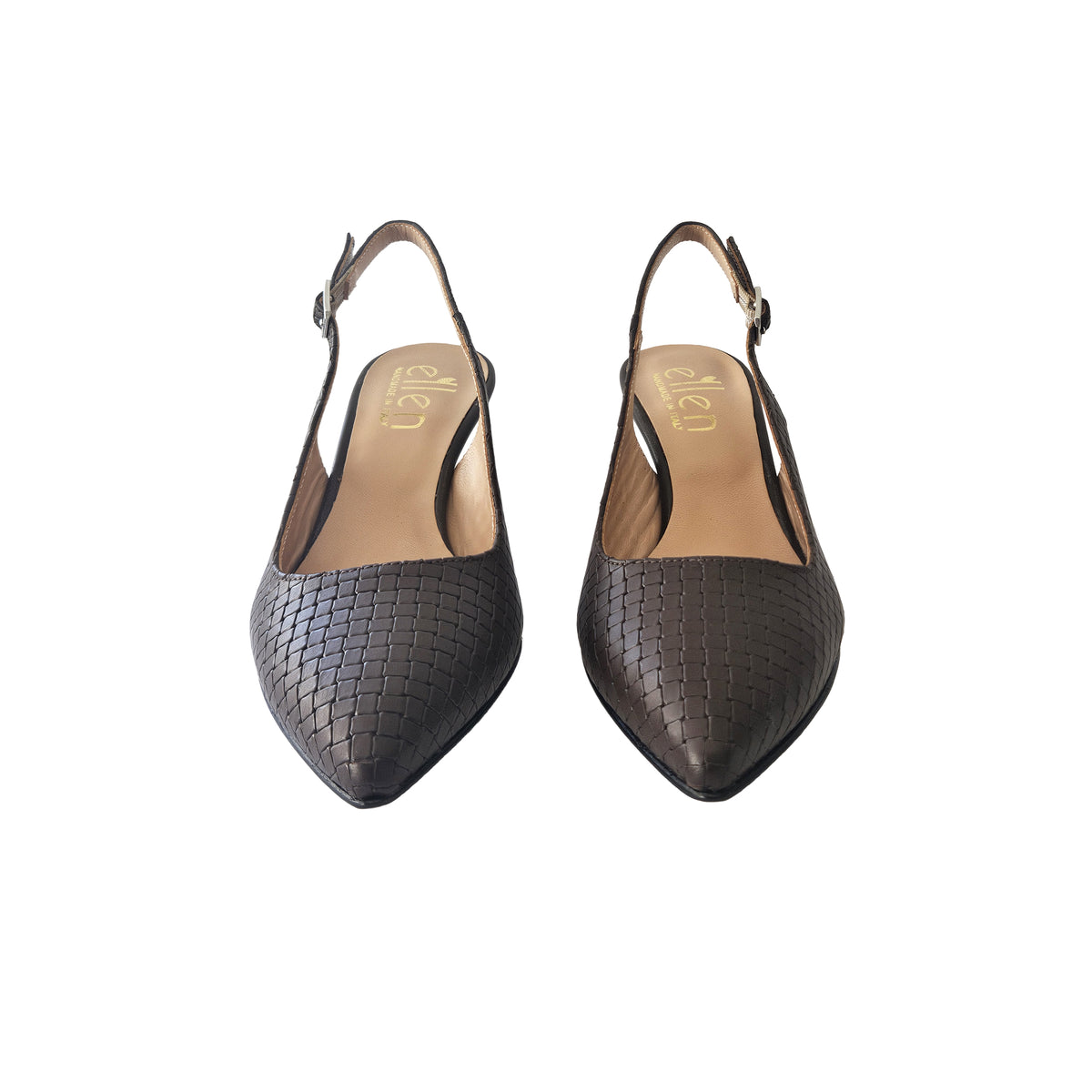 Slingback donna cioccolato
