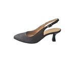 Slingback donna cioccolato