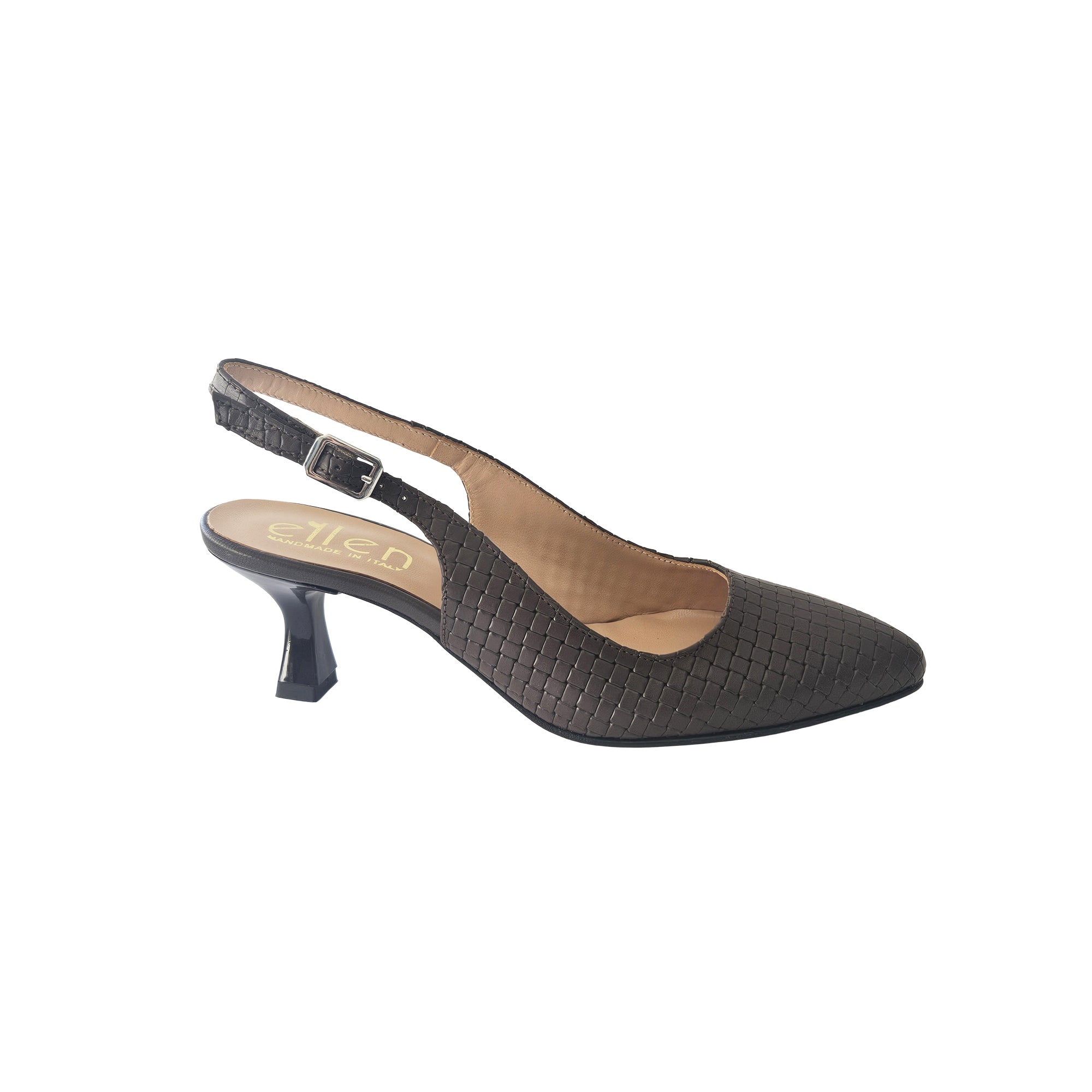 Slingback donna cioccolato