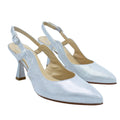 Slingback donna argento