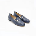 Mocassino donna blu