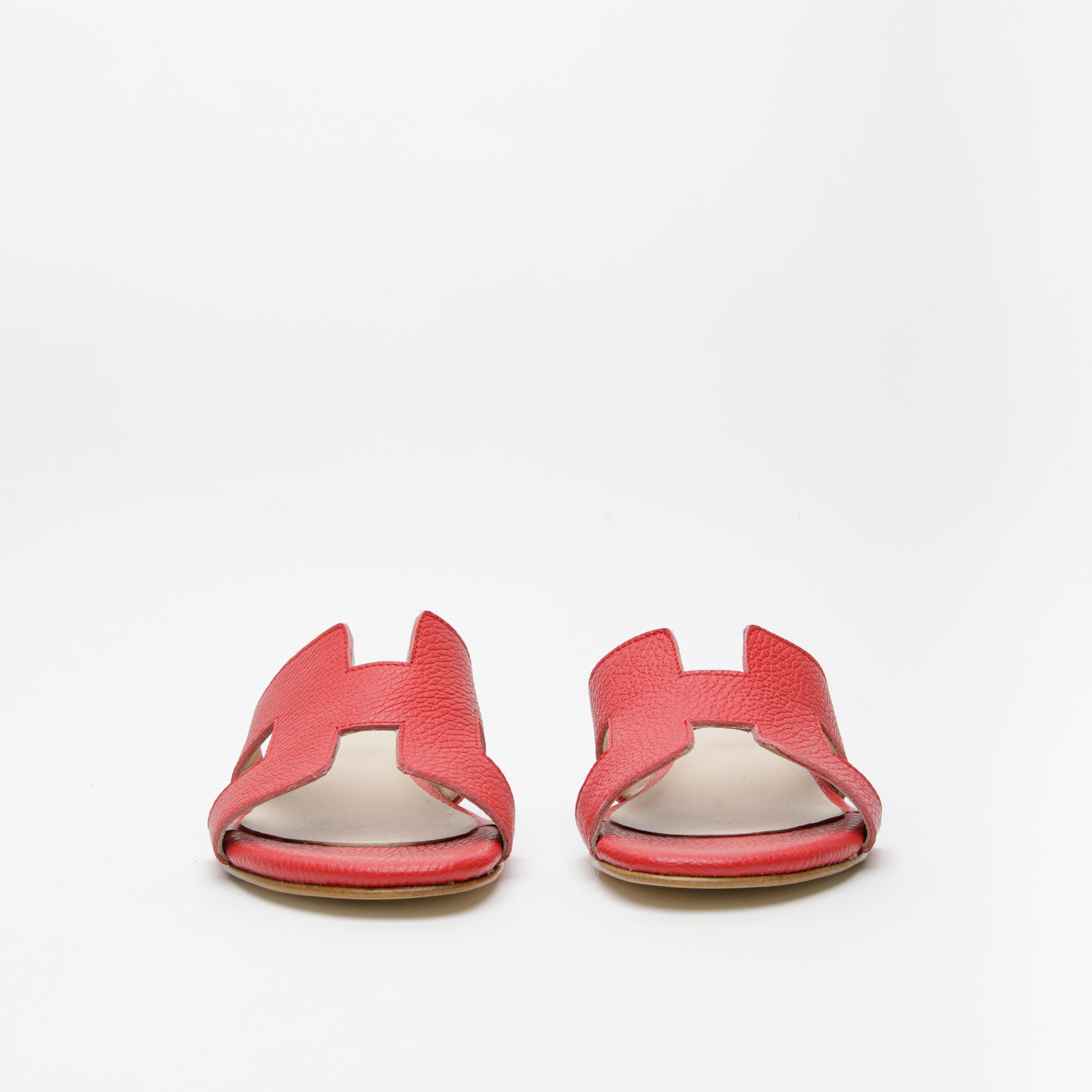 Ciabattina H in pelle
