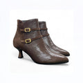 Stivaletto donna cioccolato