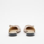 Chanel donna in pelle color nude