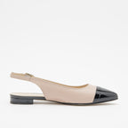 Chanel donna in pelle color nude