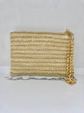 Pochette in raffia