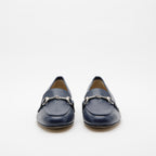 Mocassino donna blu