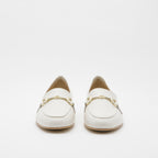 Mocassino donna in pelle burro