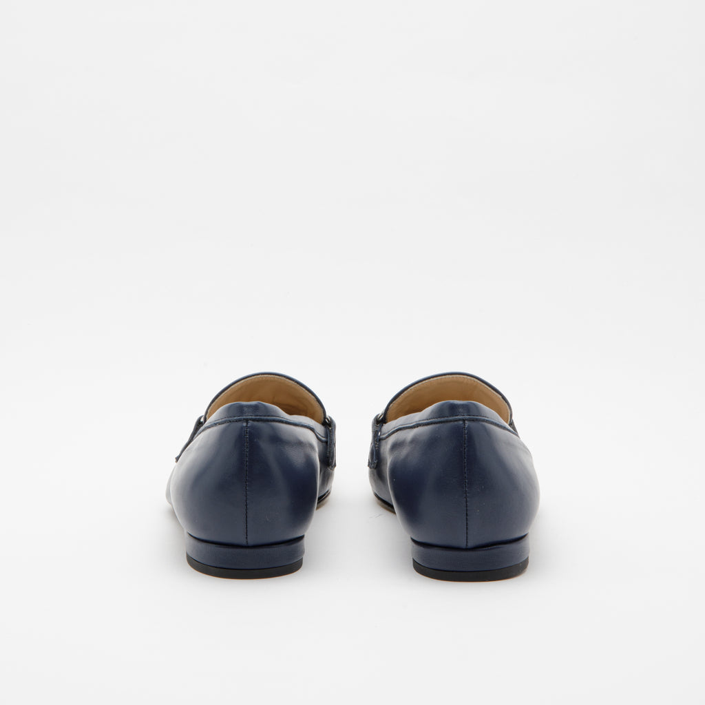 Mocassino donna blu