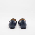 Mocassino donna blu