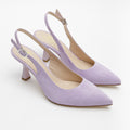 Slingback donna lilla