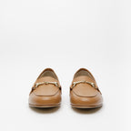 Mocassino donna cuoio