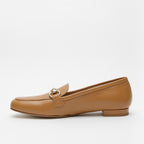 Mocassino donna cuoio