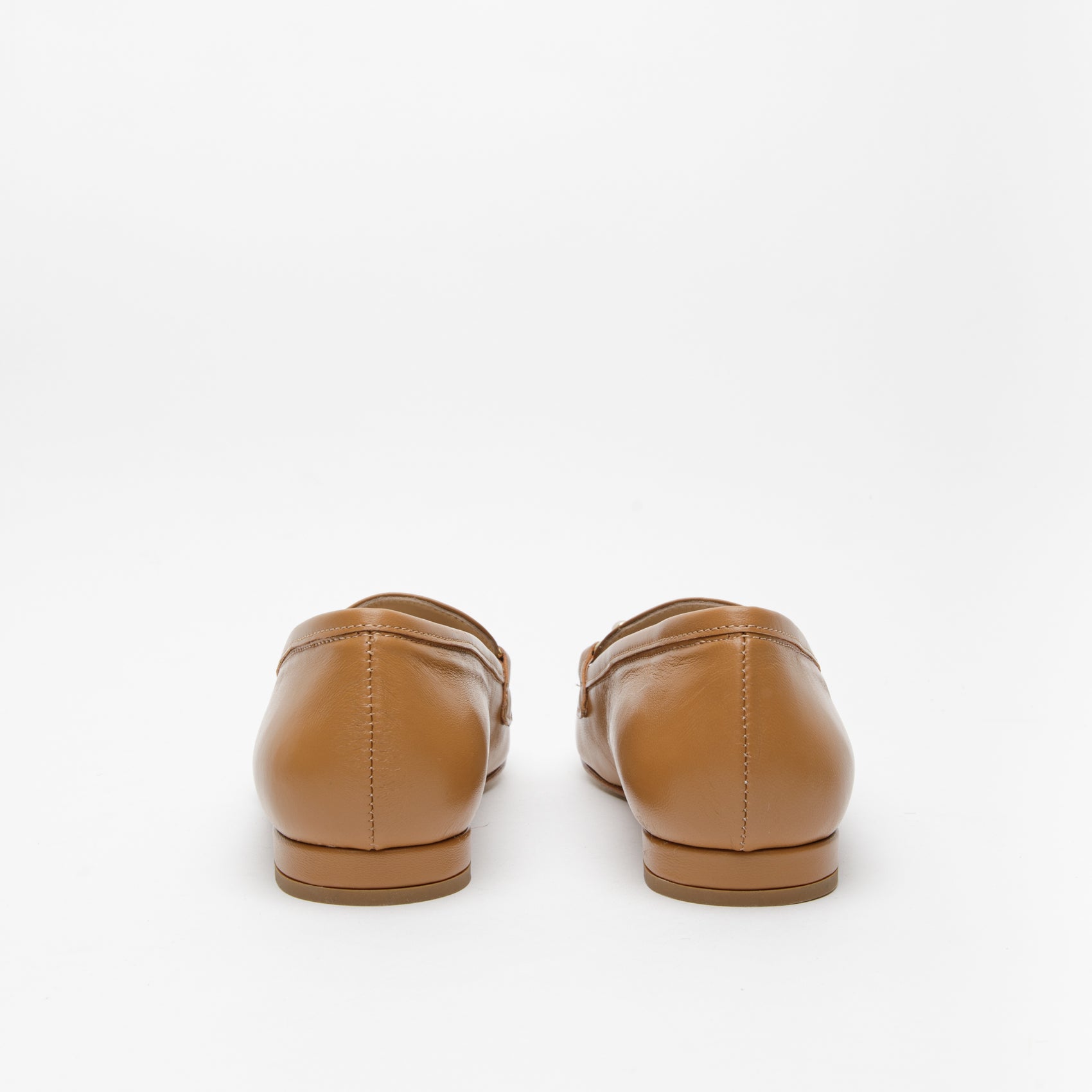 Mocassino donna cuoio