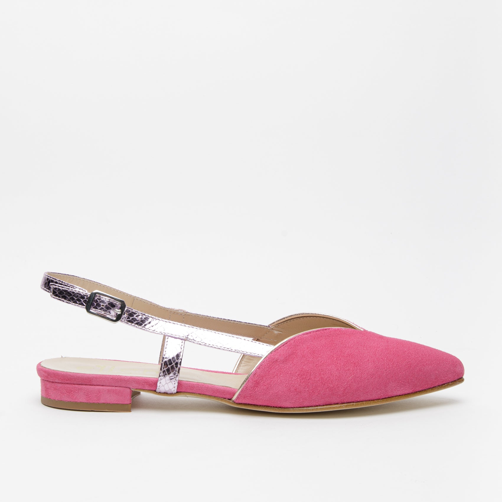 Chanel fuxia in camoscio
