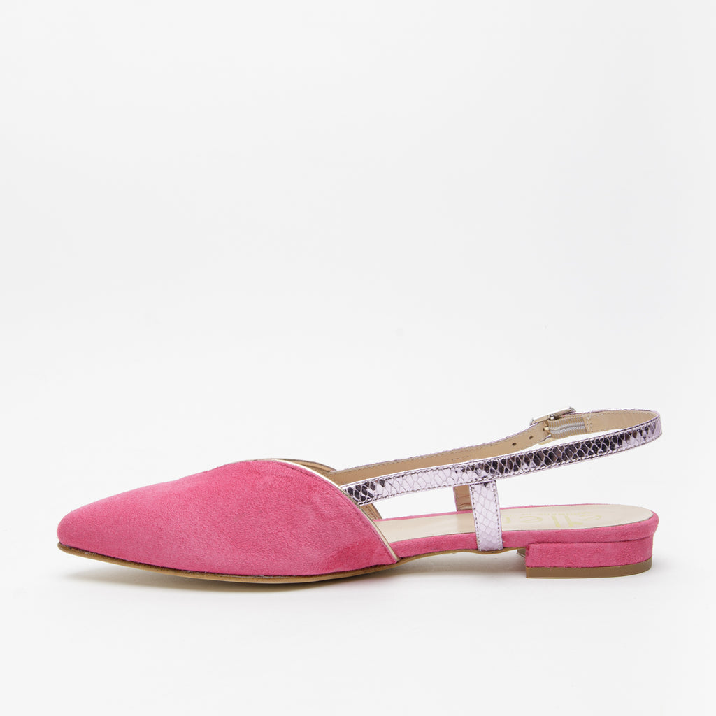 Chanel fuxia in camoscio
