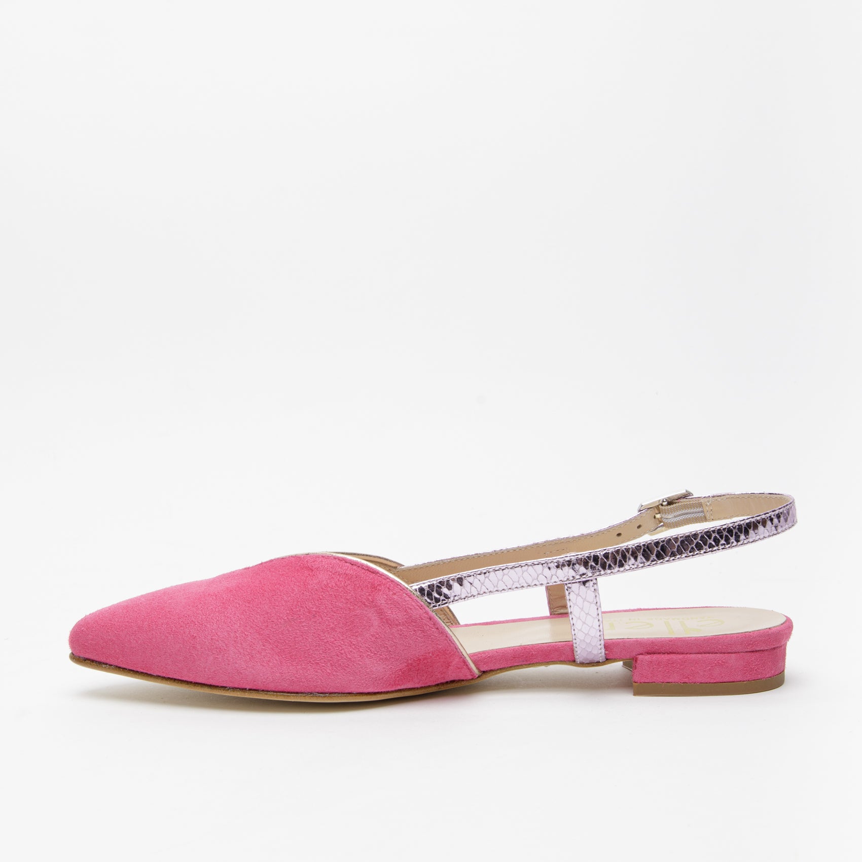 Chanel fuxia in camoscio