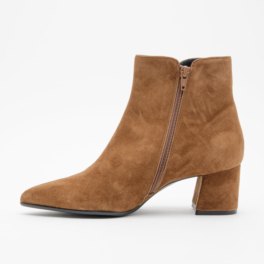 Stivaletto donna in camoscio rodeo